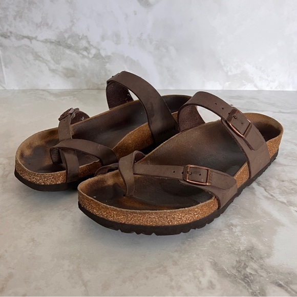 Birkenstock Shoes - Birkenstock Mayari Brown Mocha Sandals